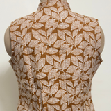 Reversible Jaipuri Cotton Quilted Jackets (Without Sleeves) Mustard
