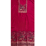Hot Pink Heritage Weave Suit Set