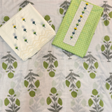 Printed Pure Cotton Unstitched Suit