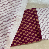Printed 100% Cotton Unstitched Suit