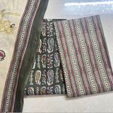Printed Cotton Unstitched Suit