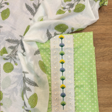 Printed Pure Cotton Unstitched Suit