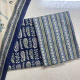 Printed Cotton Unstitched Suit