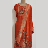 Royal Rust Heritage Weave Suit Set