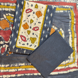 Printed Cotton Unstitched Suit