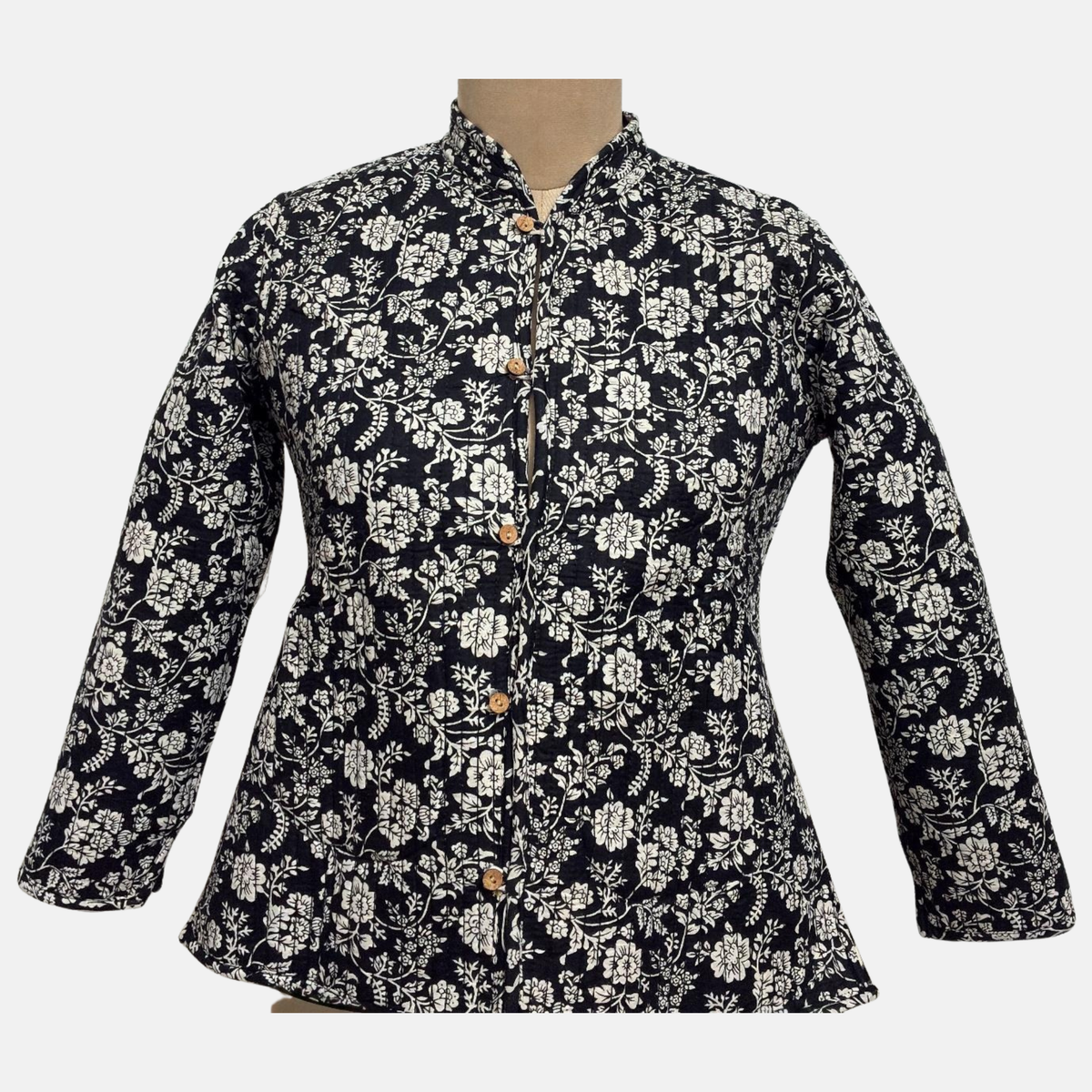 Reversible Jaipuri Cotton Quilted Jackets (Full Sleeves)