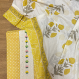 Printed Pure Cotton Unstitched Suit