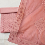 3 pcs cotton Applique suit set