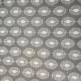 Premium Cotton Double Bed Bedsheet with 2 Pillow Covers: Leaf pattern print Grey