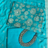 Teal Green Designer Suit Set